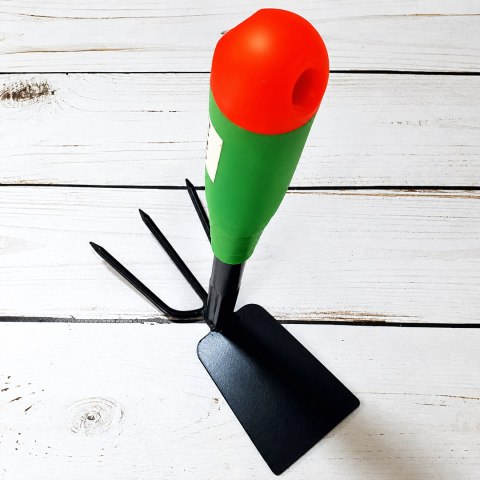Motyka Motyczka Ogrodowa 31cm z Pazurkami Kopaczka 2w1 do Ogrodu Grabki