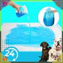 Paleta x 616 opakowań Podkłady Maty Higieniczne dla Psa do Nauki Sikania Xl 40x60cm Grube 20 szt NIEBIESKIE