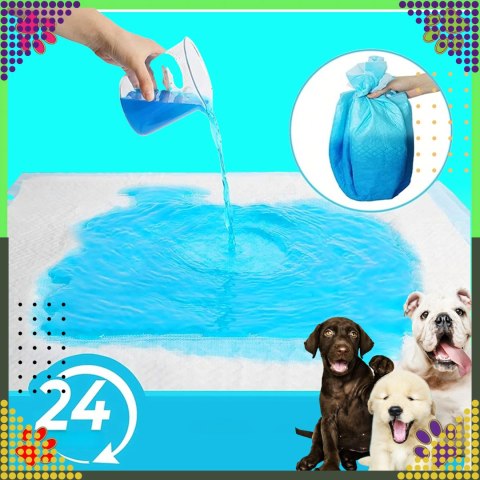 Paleta x 616 opakowań Podkłady Maty Higieniczne dla Psa do Nauki Sikania Xl 40x60cm Grube 20 szt NIEBIESKIE