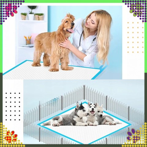 Paleta x 616 opakowań Podkłady Maty Higieniczne dla Psa do Nauki Sikania Xl 40x60cm Grube 20 szt NIEBIESKIE