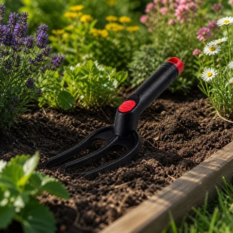 Widełki Ogrodowe Pazurki Ogrodniczen do Sadzenia Pielenia Spulchniacz 27,5cm