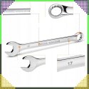 Zestaw Kluczy Płasko-Oczkowych 8 el. Klucze Płaskie Oczkowe Etui 8-22 mm