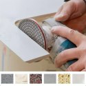 10x Tarcza Diamentowa Polerska 80mm do Szlifowania Gresu Płytek Na Rzep 2000