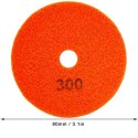 10x Tarcza Diamentowa Polerska 80mm do Szlifowania Gresu Płytek Na Rzep 300