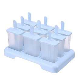 Foremki Forma do Lodów na Patyku Domowe Sorbet Lody Foremka 9 szt