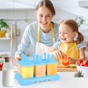 Foremki Forma do Lodów na Patyku Domowe Sorbet Lody Foremka 9 szt