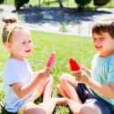 Foremki Forma do Lodów na Patyku Domowe Sorbet Lody Foremka Arbuz 6 szt