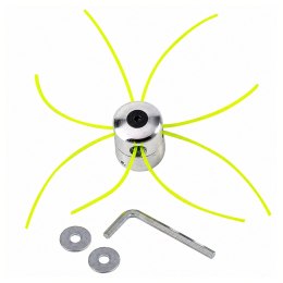 Głowica Aluminiowa do Kosy Spalinowej Podkaszarki Żyłkowa Zestaw + Żyłki