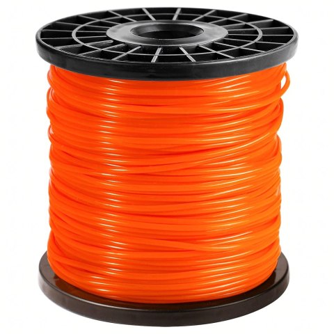 Mocna Żyłka Tnąca do Głowic Podkaszarki Kosy Koszenia 2,4mm x 100m 5-Kątna
