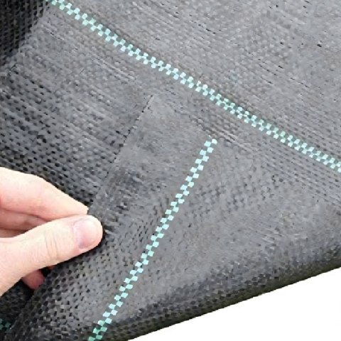 Agrowłóknina 70g 1,6m x 50m Czarna UV Agrotkanina Mata Antychwastowa