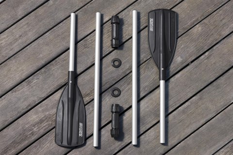 Bestway 62064 Wiosła Aluminiowe Składane do Kajaka Pontonu Sup 145cm 2 szt