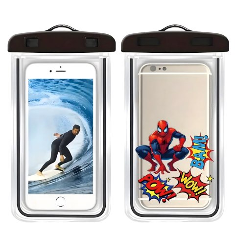 Etui Wodoodporne na Telefon Pieniądze Uniwersalne na Plaże Kajak Sup Ponton