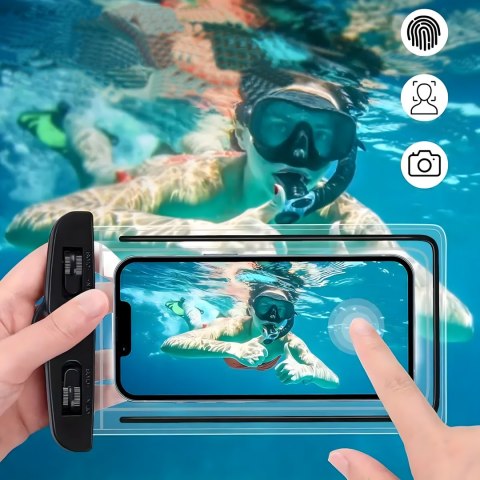 Etui Wodoodporne na Telefon Pieniądze Uniwersalne na Plaże Kajak Sup Ponton