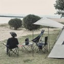 Krzesło Fotel Turystyczny Składany na Ryby Plaże Kemping Wędkarskie Torba