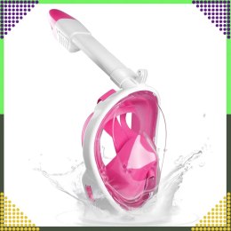 Maska do Nurkowania Pływania Snorkelingu Wody Pełnotwarzowa na Basen L/XL