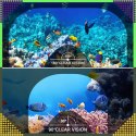 Maska do Nurkowania Pływania Snorkelingu Wody Pełnotwarzowa na Basen L/XL
