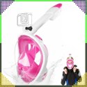 Maska do Nurkowania Pływania Snorkelingu Wody Pełnotwarzowa na Basen L/XL