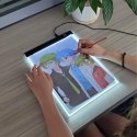Tablet Graficzny A4 Deska Kreślarska Podkładka Led do Rysowania Kopiowania