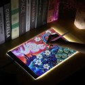 Tablet Graficzny A4 Deska Kreślarska Podkładka Led do Rysowania Kopiowania
