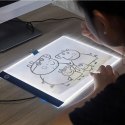 Tablet Graficzny A4 Deska Kreślarska Podkładka Led do Rysowania Kopiowania