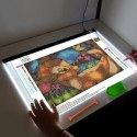 Tablet Graficzny A4 Deska Kreślarska Podkładka Led do Rysowania Kopiowania