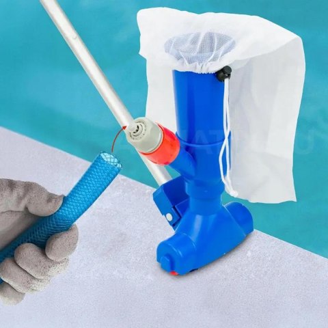 Zestaw do Czyszczenia Dna Basenów Basenu Spa Odkurzacz Szczotka z Siatką