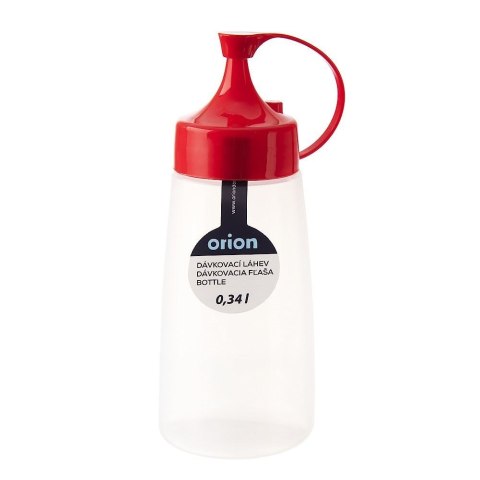 Butelka Dozownik ORION 340 ml do Sosów i Lukru z Miękkimi Ściankami