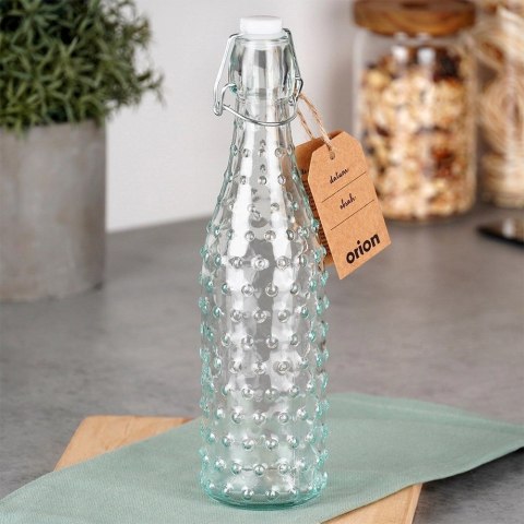 Butelka Szklana ORION z Klipsem 500 ml Retro Karafka Dekoracyjna na Nalewki