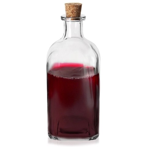 Butelka Szklana ORION z Korkiem 530 ml Karafka na Wodę Soki i Wino