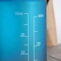 Butelka na Wodę EXCELLENT HOUSEWARE 1 L Motywująca z Podziałką Ombre