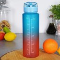 Butelka na Wodę EXCELLENT HOUSEWARE 1 L Motywująca z Podziałką Ombre