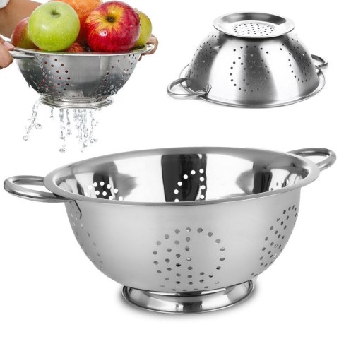 Cedzak Kuchenny Stalowy ORION 28 cm