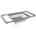 Cedzak Silikonowy Składany ORION 39 x 26,5 cm Do Zlewu 5,5 L z Uchwytami