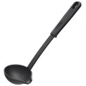 Chochla Kuchenna ORION BLACKLINE 60 ml 29 cm Czarna z Wylewką do Zupy