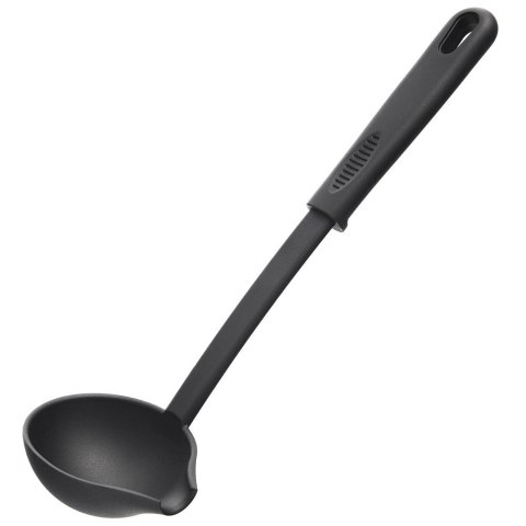 Chochla Kuchenna ORION BLACKLINE 60 ml 29 cm Czarna z Wylewką do Zupy