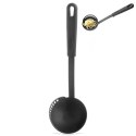 Chochla z Cedzakiem ORION BLACKLINE 150 ml 30,5 cm Stalowa do Zupy i Sosów