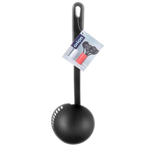Chochla z Cedzakiem ORION BLACKLINE 150 ml 30,5 cm Stalowa do Zupy i Sosów