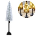 Choinka Sztuczna Świecąca VILDE 120 cm 25 LED na Pniu do Wnętrz