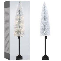 Choinka Sztuczna Świecąca VILDE 147 cm 30 LED na Pniu Dekoracja