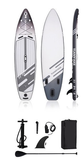 Deska do Pływania Sup Paddleboard Zestaw 7w1 KUBISPORT 335 x 86 x 15 cm