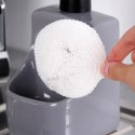 Dozownik do Naczyń Ceramiczny VILDE 400 ml z Gąbką, Szary Błyszczący Połysk