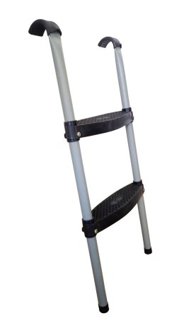 Drabinka Schodki do Trampoliny Metalowa 2 Stopnie KUBISPORT 183-305 cm