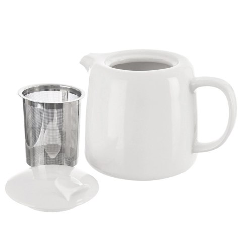 Dzbanek Porcelanowy 650ml Zaparzacz Sitko Stalowe MONA ORION