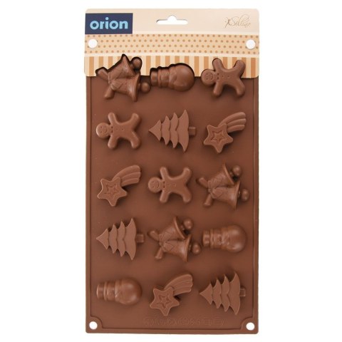 Forma do Ciastek Świąteczna ORION SILLINIE Silikonowa 29 x 17 cm 15 szt.