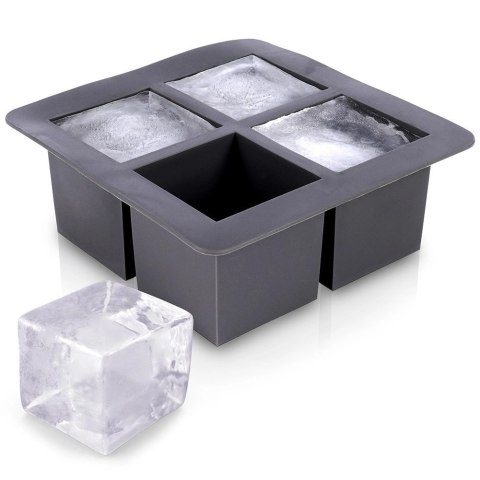 Forma do Kostek Lodu EXCELLENT XXL Kwadrat Silikonowa 15,5 cm 4 szt.