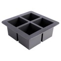 Forma do Kostek Lodu EXCELLENT XXL Kwadrat Silikonowa 15,5 cm 4 szt.