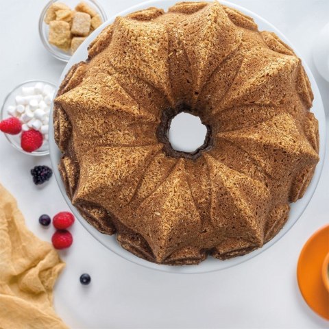 Forma do Pieczenia Babki Nieprzywierająca Okrągła z Kominem ORION 23,5 cm