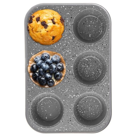 Forma Foremka do Pieczenia Muffinek Ciastek Granitowa ORION