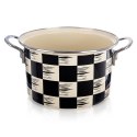 Garnek Emaliowany 3 L ORION SZACHOWNICA 20 cm Indukcja Zmywarka