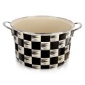 Garnek Emaliowany 6,5 L ORION SZACHOWNICA 26 cm Indukcja Zmywarka
